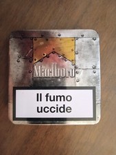 MARLBORO tinta box Oro - pacchetto sigarette vuoto in metallo edizione limitata