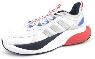 adidas Alpha Bounce Sportschuhe Herren Laufschuhe Weiß Freizeit