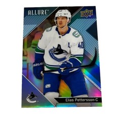 2024-25 Upper Deck Allure NHL Card #100 Elias Pettersson, Vancouver Canucks