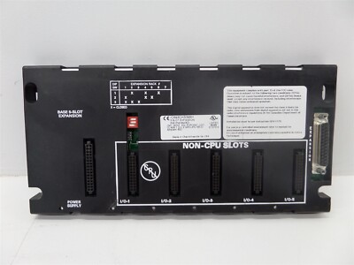 GE Fanuc IC693CHS398H 5-Slot Base Remote Expansion
