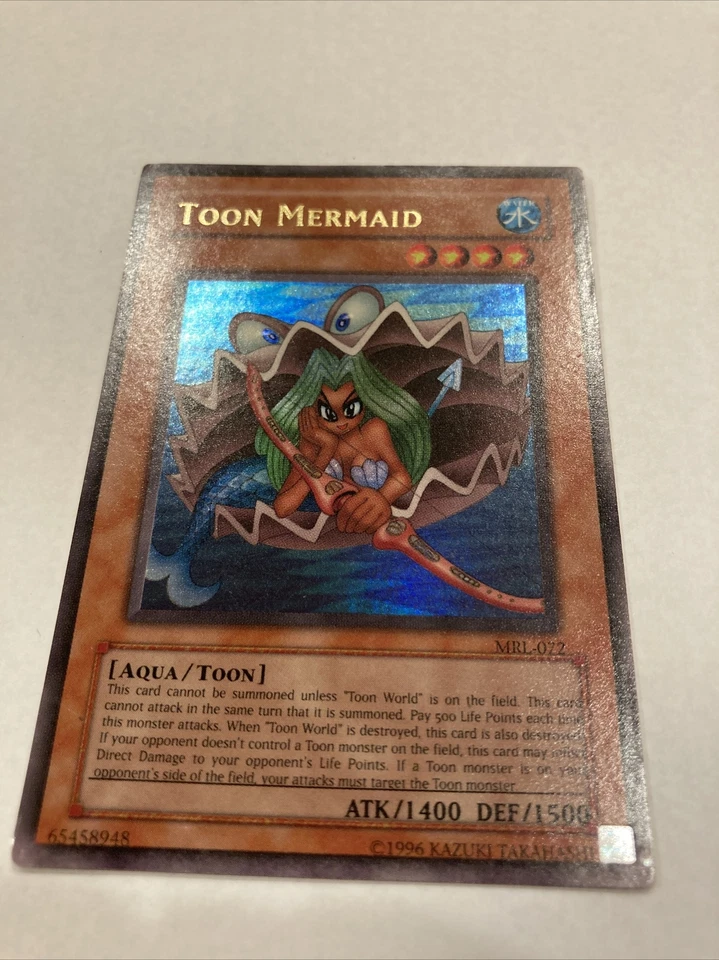 Toon Mermaid SRL-072 Ultra Rare Unlimited Edition Yugioh NM - Image 4 of 4