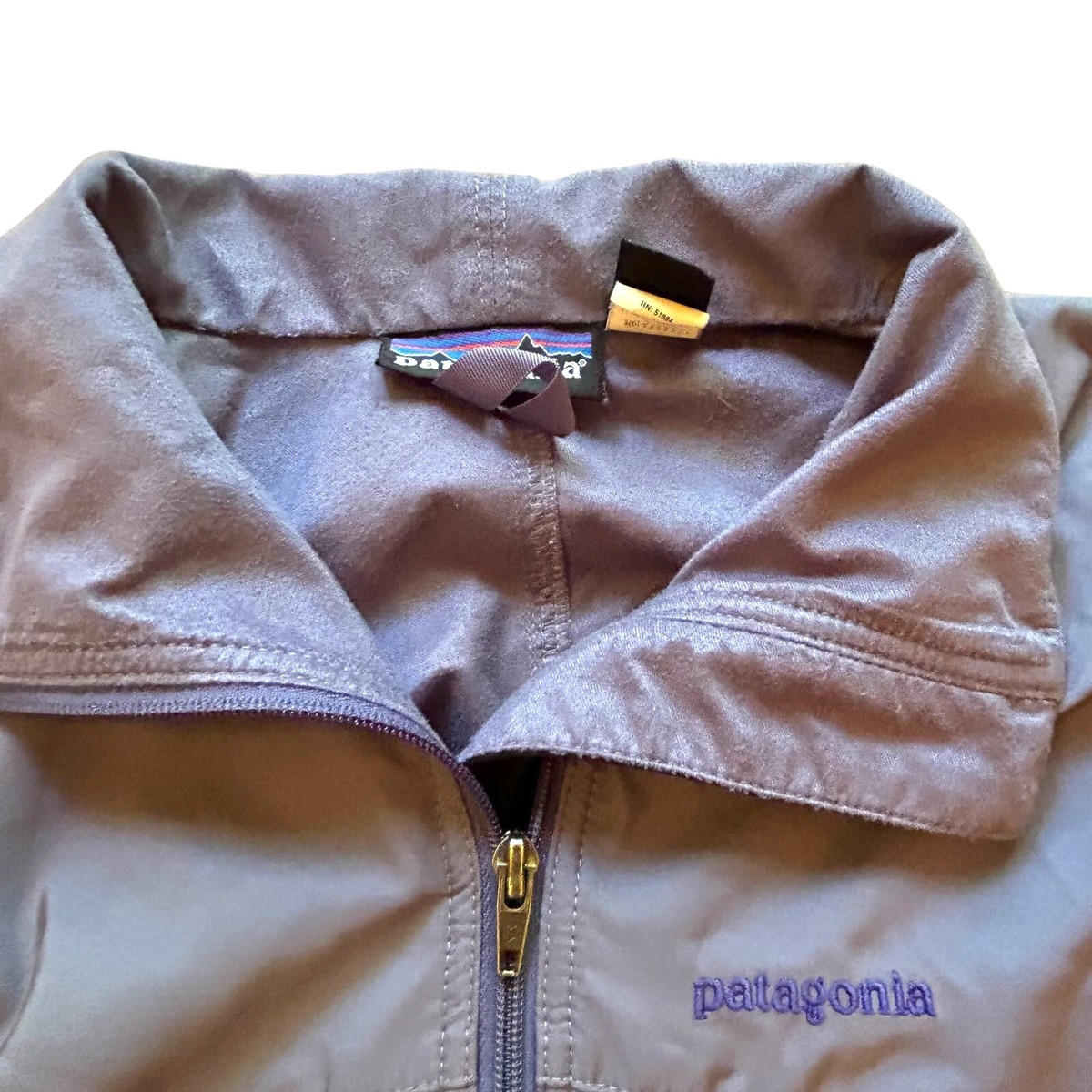 Patagonia Lined Windbreaker Full Zip Jacket Integral Coat Purple  display picture 1