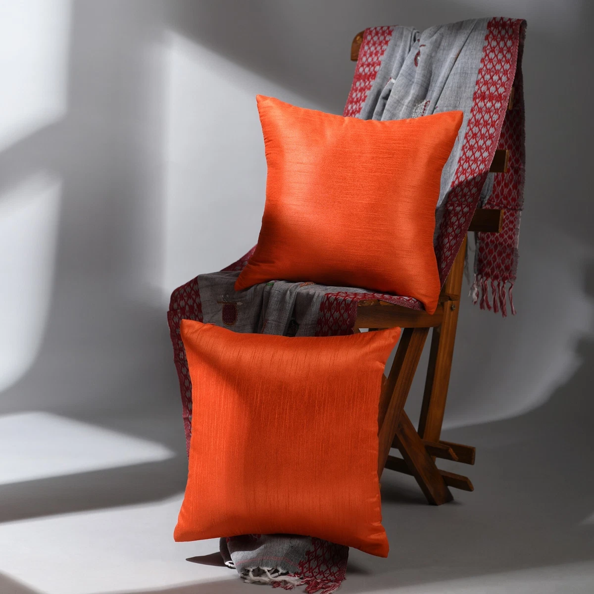 Orange cushion covers clearance ebay