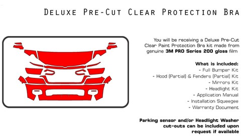 PreCut 3M PRO Series Paint Protection Film Clear Bra PPF for Dodge Ram 1500 2025 - Picture 5 of 6