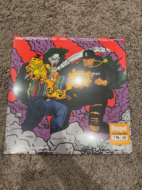300枚限定盤 Lord Aaqil Dope Folks Westside Gunn 10 Numbered 136/300 Limited PICTURE DISC