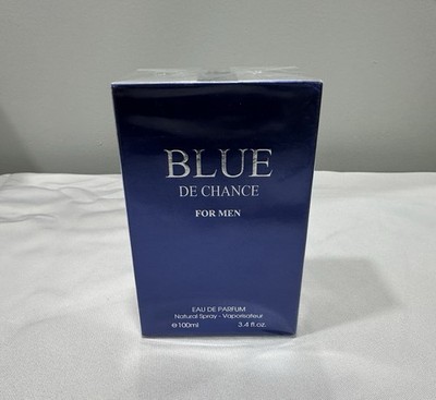 NEW Fragrance Couture Blue De Chance EDP Spray 100 mL (3.4 fl oz) Men Cologne