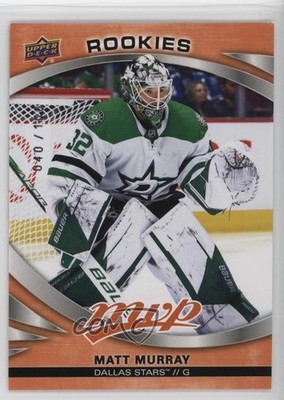 2023-24 Upper Deck MVP Rookies Orange 40/100 Matt Murray #240 Rookie RC 1o7e