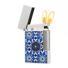 Vintage S. T. Dupont Feuerzeug Ligne 2 nachfüllbares Butangas-Feuerzeug 222BS