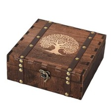 Tree of Life Wedding Keepsake Box Wooden Memory Box, Jewelry Trinket