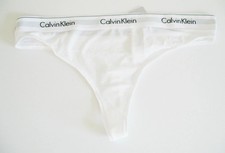      Calvin Klein Women  s 1 Pack Cotton Thong Panties Underwear Plus Size 2X 3X