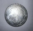 Golden State Mint 1/4 Troy Oz .999 Fine Silver Indian Round - Collector Bullion!