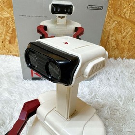 Nintendo Family Computer Robot Gyro Block Set with Box Retro FC