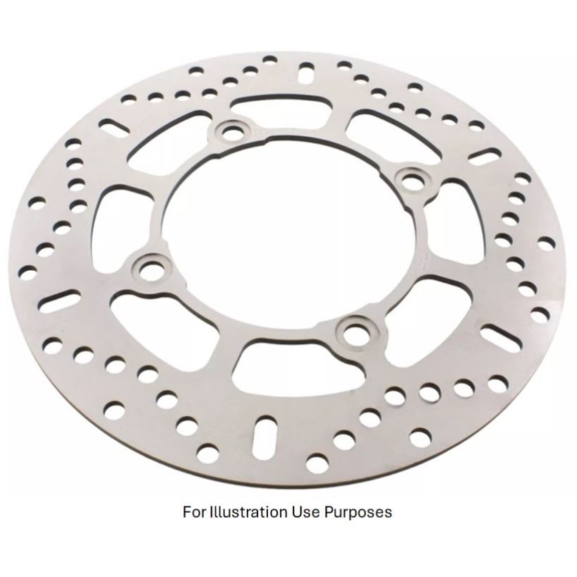 EBC Scooter Solid F&R Brake Disc Front Left for Honda NSS 250 Jazz 2000 - 2004