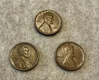 1946 P D S Lincoln Wheat Cent 3 Coin Set Lot 9  FREE SHIPPING