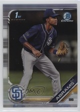 2019 Bowman Draft Chrome Refractor CJ Abrams (Fielding) #BDC-85 l3a