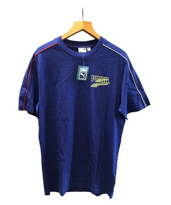 NEU PUMA Decor8 Herren Sport T-Shirt In Blau GR M