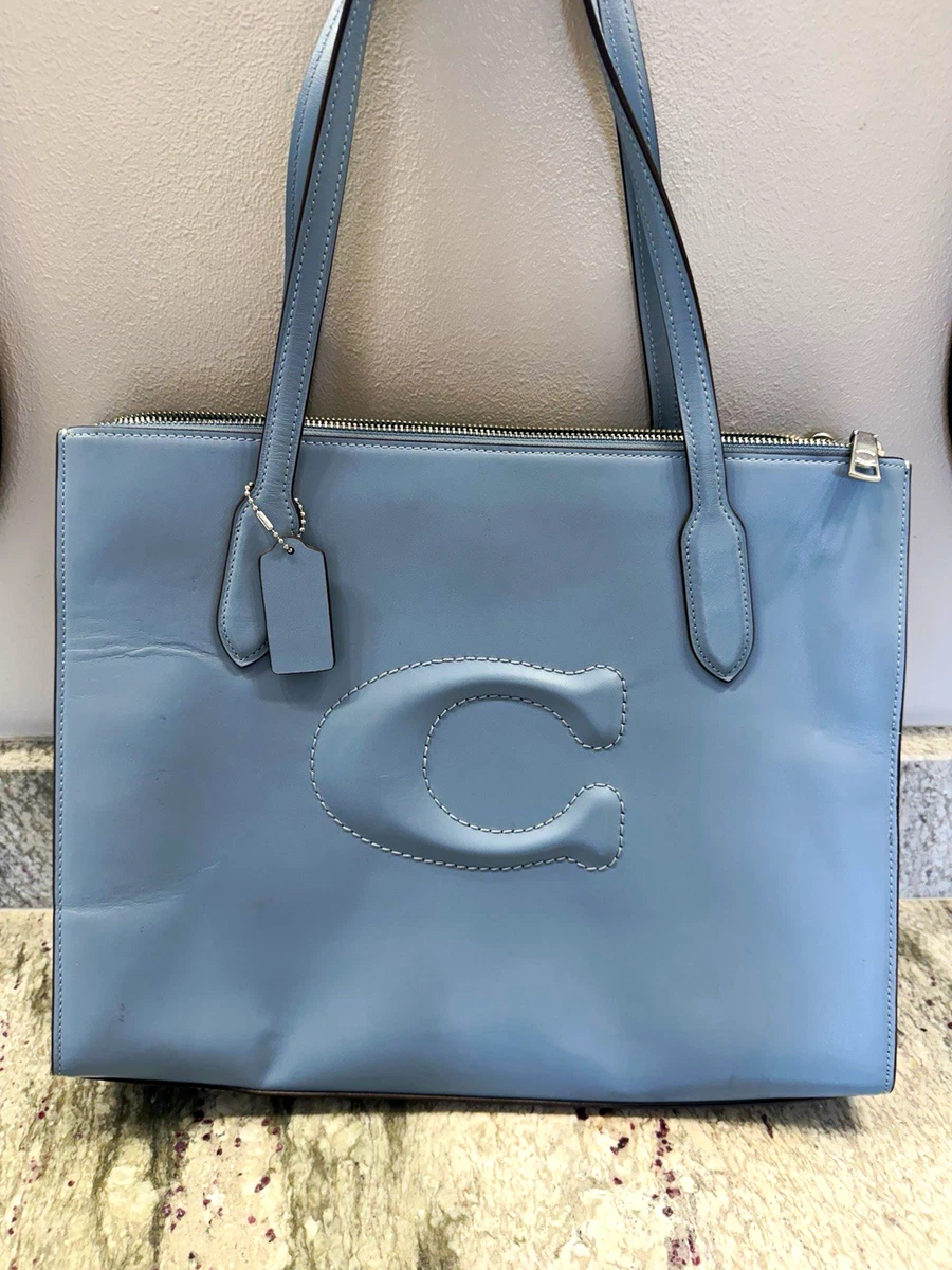 Coach Blue Bags & Handbags for Women for sale - eBay