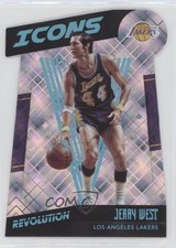 2015-16 Panini Revolution Icons Die-Cuts Cosmic 23/100 Jerry West #30 HOF 1yj