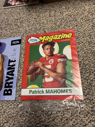 PSA Magazine (2) Kobe Bryant, Patrick Mahomes - Bild 3 von 6