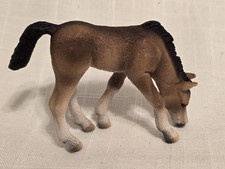 Retired Schleich Grazing Arabian Foal 2008 superb condition 
