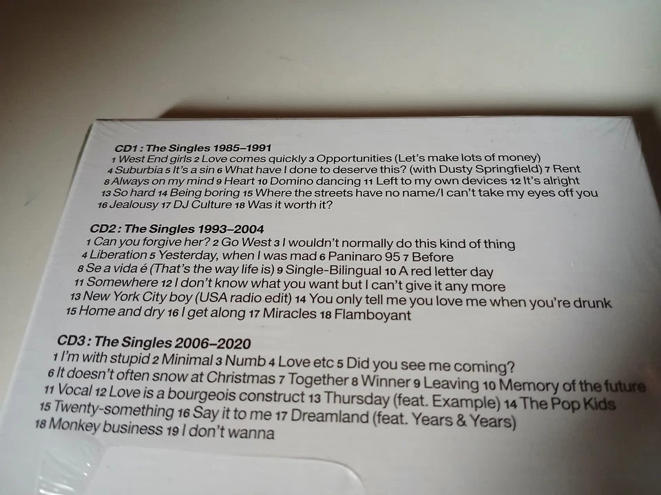 Pet Shop Boys 3 CD Box Smash The Singles 1985-2020 - Bild 3 von 3