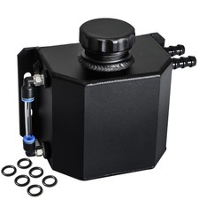 Coolant Radiator Overflow Aluminum Tank Reservoir Expansion Catch Can 1L Univ...