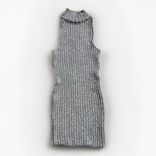 Urban Outfitters BDG Marley Sweater Dress Womens M grey ribbed Grunge Holiday