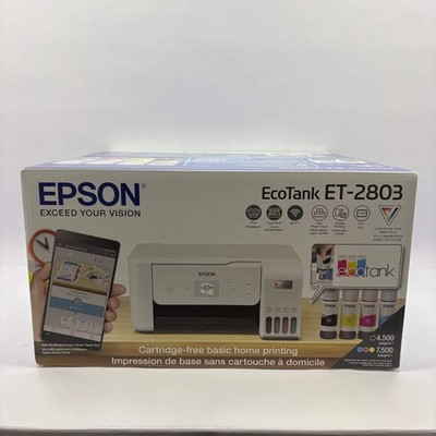 New Epson EcoTank Smart Printer ET-2803