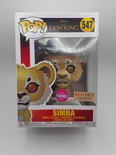 Funko Pop! Vinyl Lion King Flocked Simba #547 Exclusive Disney Figure New