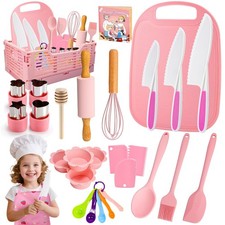 Kids Baking Cooking Set Real  Toddler Kid Apron, Set,
