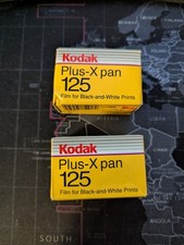 Kodak Plus-X pan 125 Film, 24 Exposures, Black White Expired Film Sealed