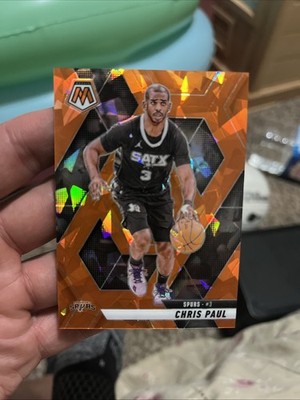 2024-26 Mosaic chris Paul /49 Orange Parallel Spurs