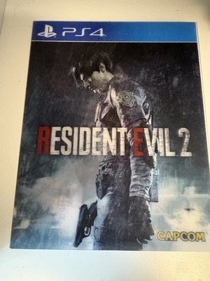 Resident Evil 2 Remake 3D Lenticular Cover PS4 PlayStation 4 5 PS5 