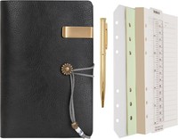 Leder Tagebuch Notizbuch A6 NachfüLlbar Vintage Einband FüR BüRo Reisen