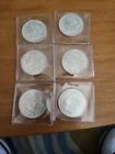 Lot 6 Morgan Silver Dollars 1921 $1 Coins  Nice Details