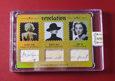 2025 Eternal Revelation Triple History Relics Marilyn Monroe Vivien Leigh 07/10