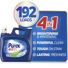 Purex Liquid Laundry Detergent, Mountain Breeze, 250oz, 192 Loads 0.08 per gallon