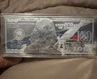 2015 The Washington Mint $100  Franklin  Note 4 Oz .999 Fine Silver  Encased