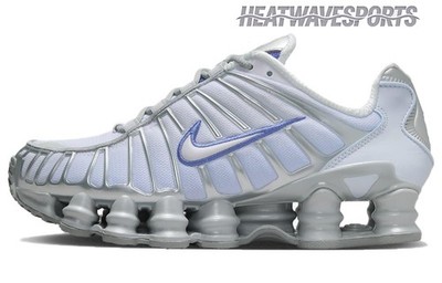 Nike Shox Tl Metallic Platinum Blue Tint Women's - FQ2775-001 Size