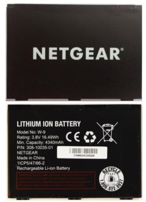 New OEM Netgear W-9 Verizon Jetpack AC791L Unite Explore AC815S AC810 Hotspot