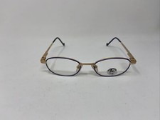 MICKEY CO EYEWEAR 201 MARINE BLUE GOLD 44/16/120 FLEX HINGE /L93