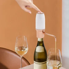 Automatic Wine Bottle Dispenser Machine Electric Wine Decanter And Wine Pourer