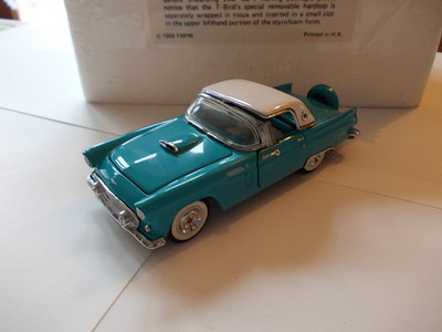 Franklin Mint 1/43 - Ford Thunderbird 1956 conv  T-Bird + hard top