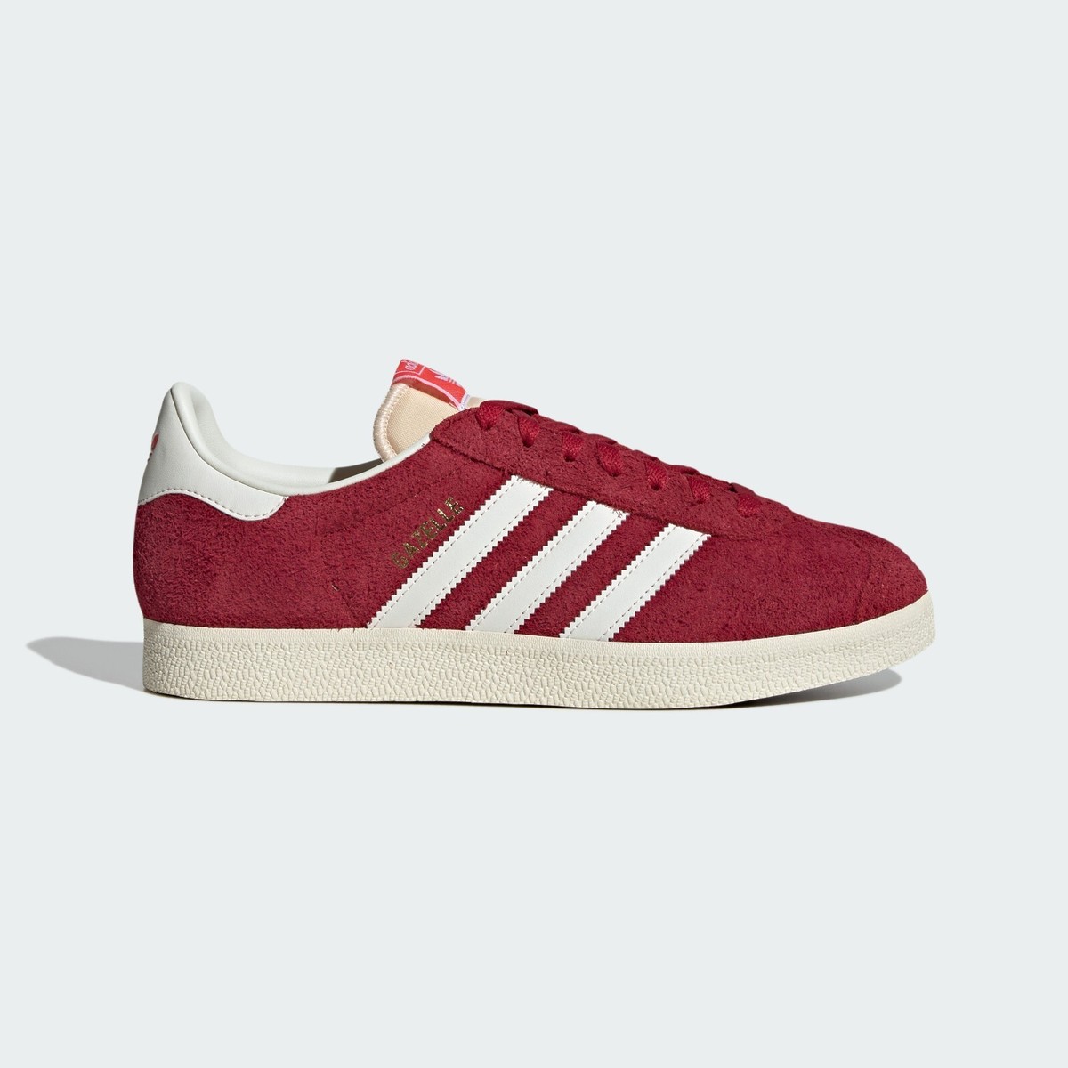 adidas gazelle silver green womens Gazelle Indoor Shoes Wonder Alumina/Lucid Red/Cloud White – Karen Walker main image 0