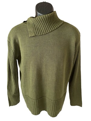 Pull Manches Longues St.John's Bay Noir - Taille XXL 2XL - Coton Tricoté - Neuf Avec étiquettes