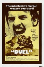 DUEL Movie POSTER 27x40 C Dennis Weaver Jacqueline Scott Eddie Firestone Gene