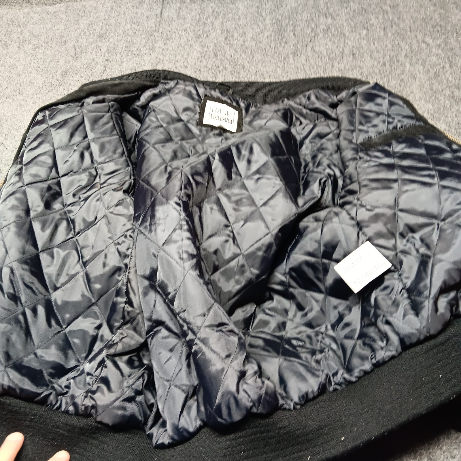 Vintage Basic Editions Leather Stadium Jacket Adu… - image 8