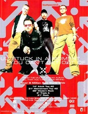 1991 U2  "Stuck In A Moment You Can't Get Out" Song Release Promo Ad Reprint