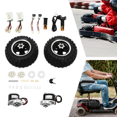 24V 250W Double Wheel Motor Drive Wheel Conversion Kit For Electric Cart Scooter