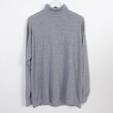 Vintage 90s Road Runner Turtleneck Mens Baselayer Shirt XL Made In USA Polyester